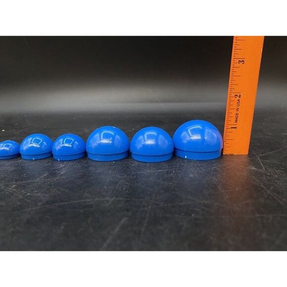 Terrace Strategy Game 1991 Star Trek Next Generation 6 Blue Pieces - Picture 3 of 4